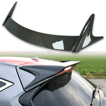 L Type Carbon Fiber Rear Roof Spoiler for Infiniti Q30 QX30 (2016-2019)