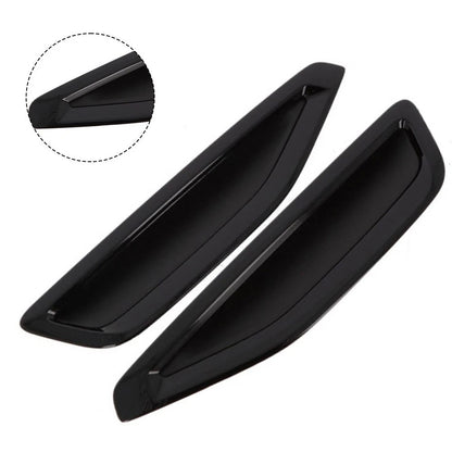 2 x Front Left/Right Black Fender Trim for BMW X5 (2017–2021)