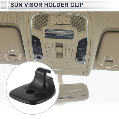 Sun Visor Holder Clip for Chrysler Sebring / Dodge Avenger Black