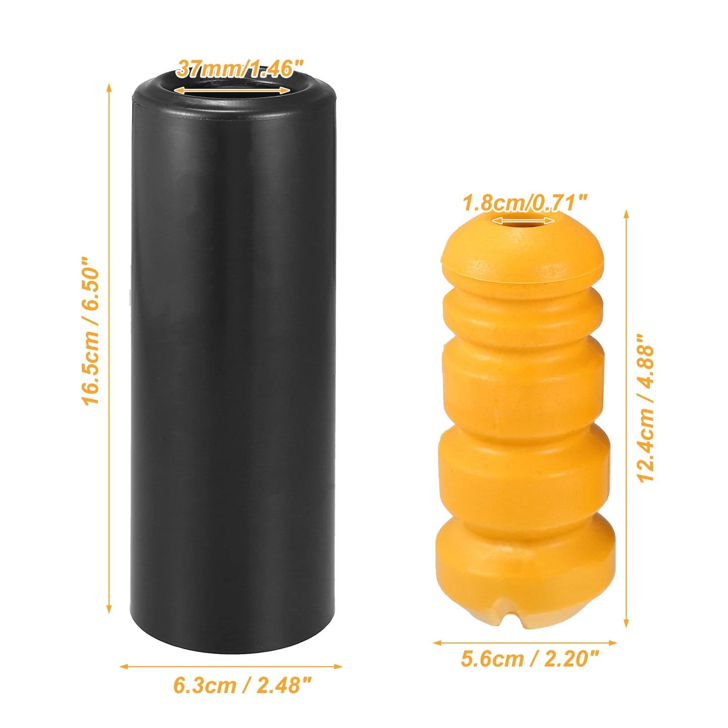 Rear Shock Bump Stop Dust Cover Kit for BMW (Fits Various Models)