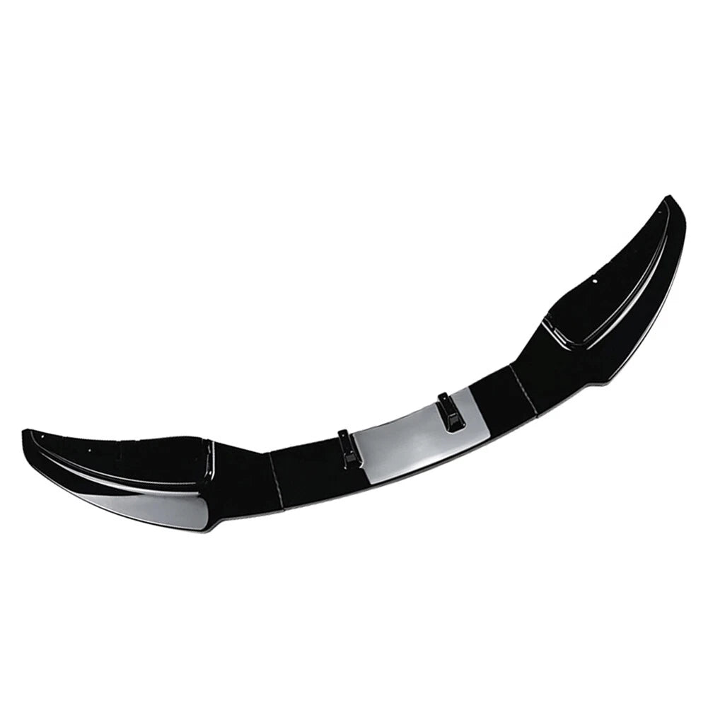 Front Bumper Lip Splitter Spoiler Black for BMW 1 Series E81 E82 E87 E88 (2004-2013)
