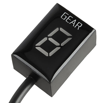White LED Gear Indicator for Suzuki GSX-R600, GSX1400, SV650, SV1000 (2001-2023)