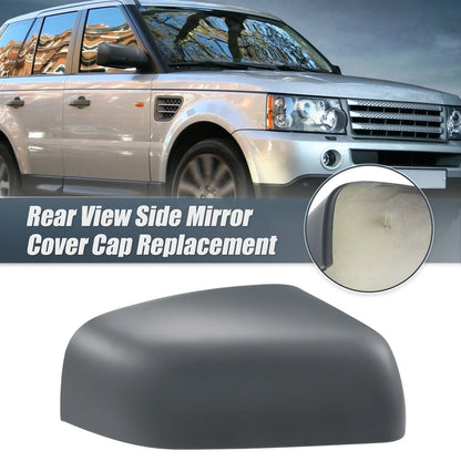 Gray Right Side Mirror Cover Caps for Land Rover Range Rover Sport Discovery