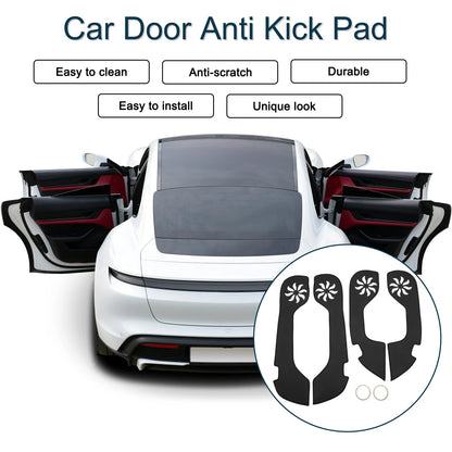 Door Anti Kick Pad Sticker Protector 1 Set for Toyota Crown (2015-2015)