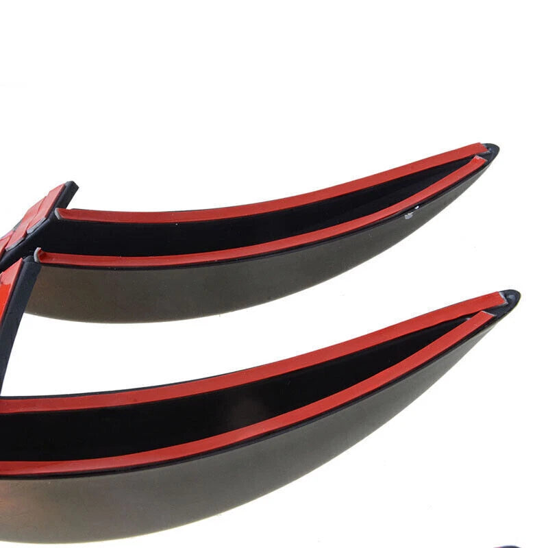 Rear Bumper Air Vent Spoiler Trim Glossy Black for Benz A-Class W176 (2013-2018)