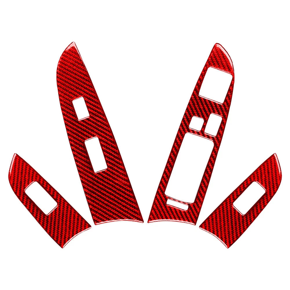 Carbon Fiber Window Lift Switch Panel Cover for Lexus IS250 IS350 (06-13)