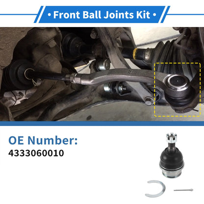 Front Lower Ball Joints for Toyota Land Cruiser Prado (2002-2010)