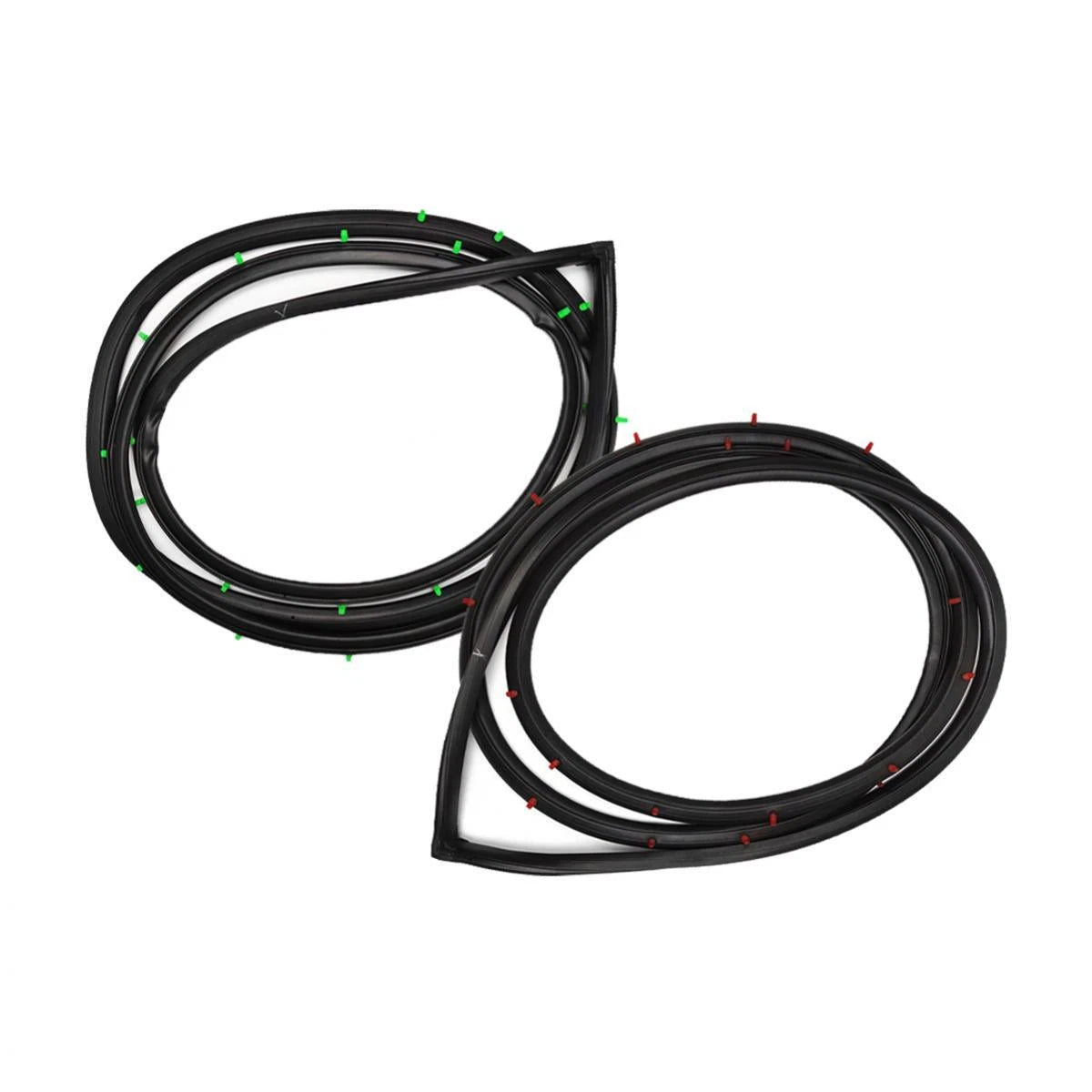 Door Rubber Weatherstrip Seal L+R Fits Datsun Sunny KB310 2D Coupe 1977-81 D12
