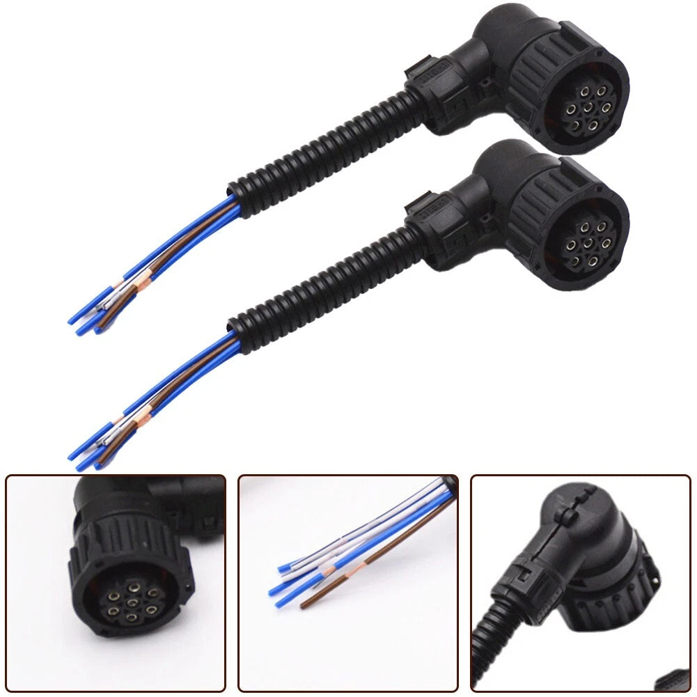 2 x Rear Tail Light Connector for Mercedes Sprinter Prewired 7-PIN Repair Plug