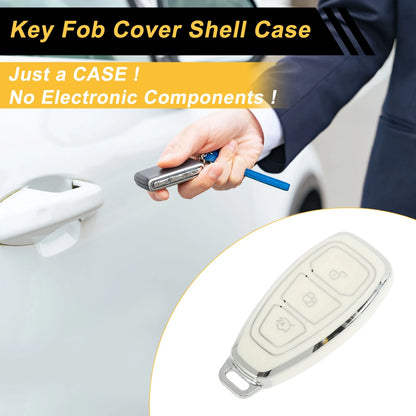 TPU Silicone Car Key Case for Ford Fiesta, Focus (2011-2023)