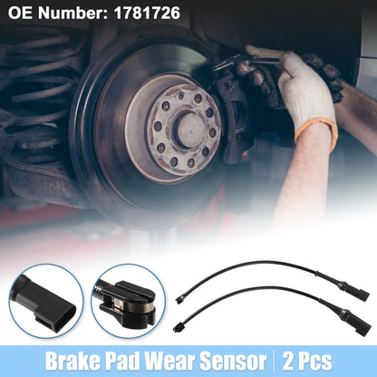 Front Brake Pad Sensor for Ford Transit (2014-2023)  Plastic Rubber Black