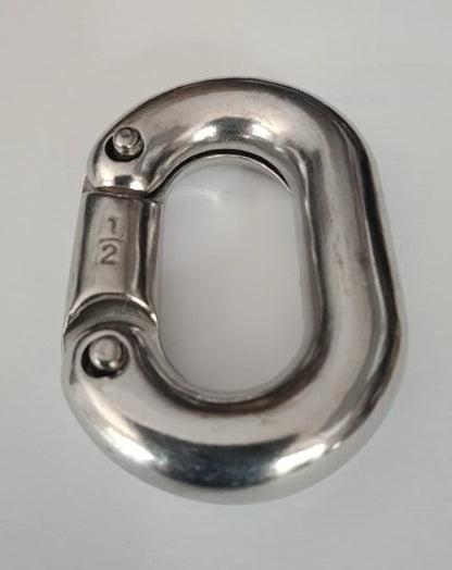 Chain Joining Link for Anchor Chain 316 Stainless Steel 13mm 2 Piece Join