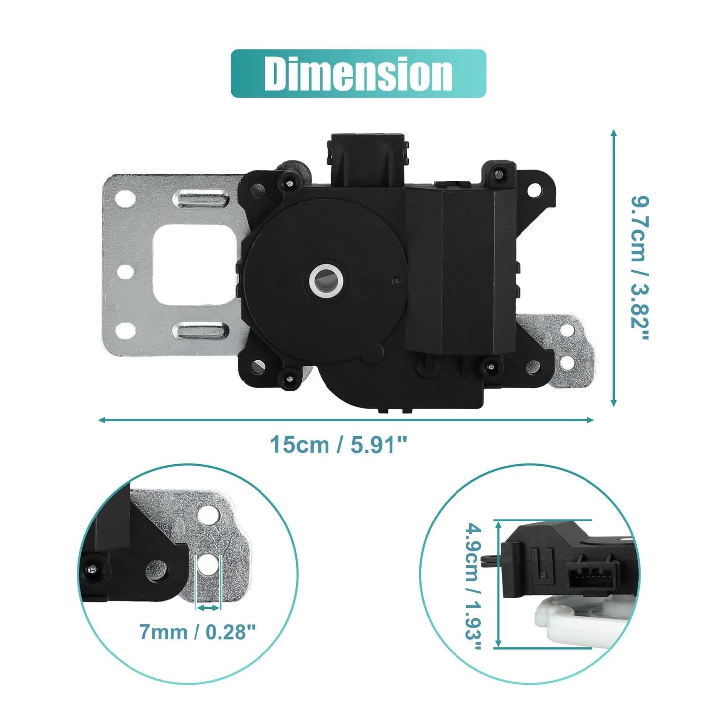 A/C HVAC Heater Blend Door Actuator for Honda Civic (2006-2011)