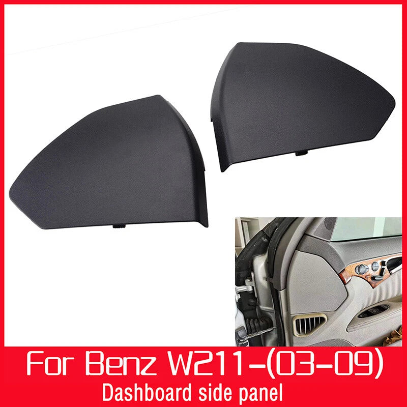 Front Left & Right Door Upper Covers for Mercedes Benz E-Class W211 (2003-2009)