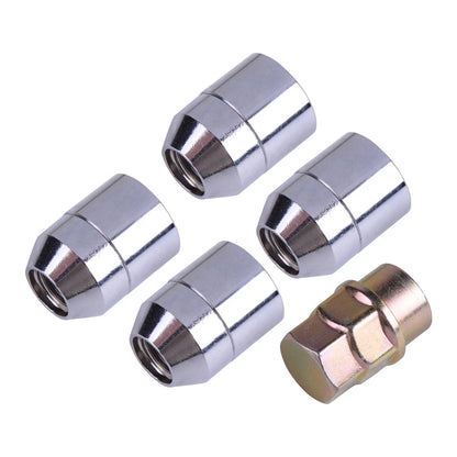 M12x1.5 Anti Theft Wheel Lug Nut Locks + Key for Car