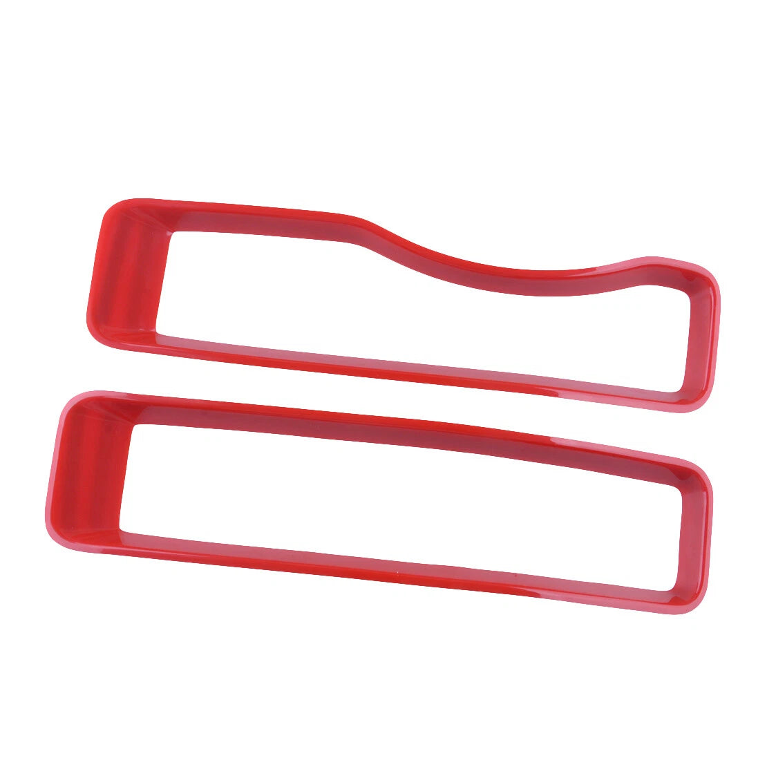 7Pcs Red Front Grill Inserts Cover for Jeep Wrangler JL (2018-2022)