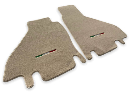 Beige Tailored Floor Mats for Ferrari Testarossa (1984-1996)