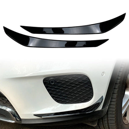 Black Front Bumper Lip Splitter Spoiler for Mercedes Benz GLB X247 (20-21)