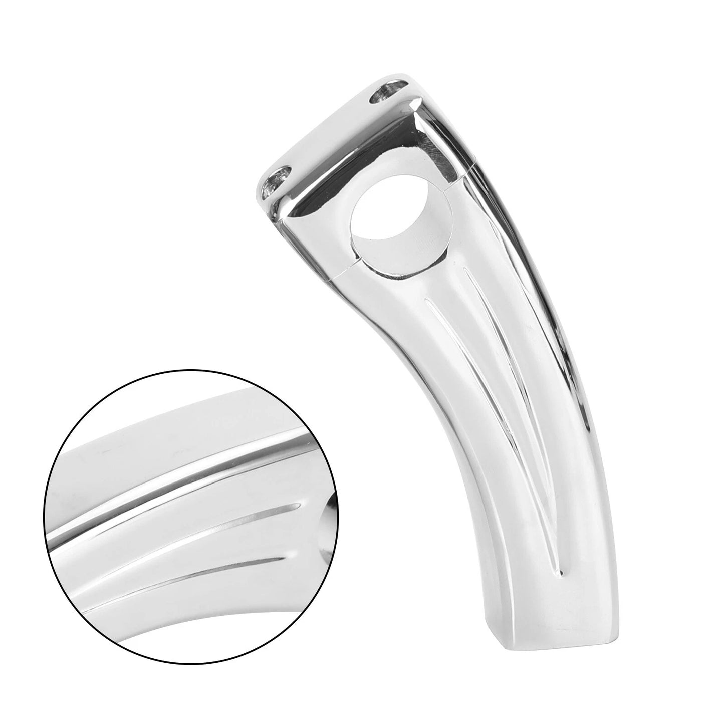 4-1/2" Riser Handlebar Mount Bracket for 1" Dyna Softail Sportster (2000-2023)