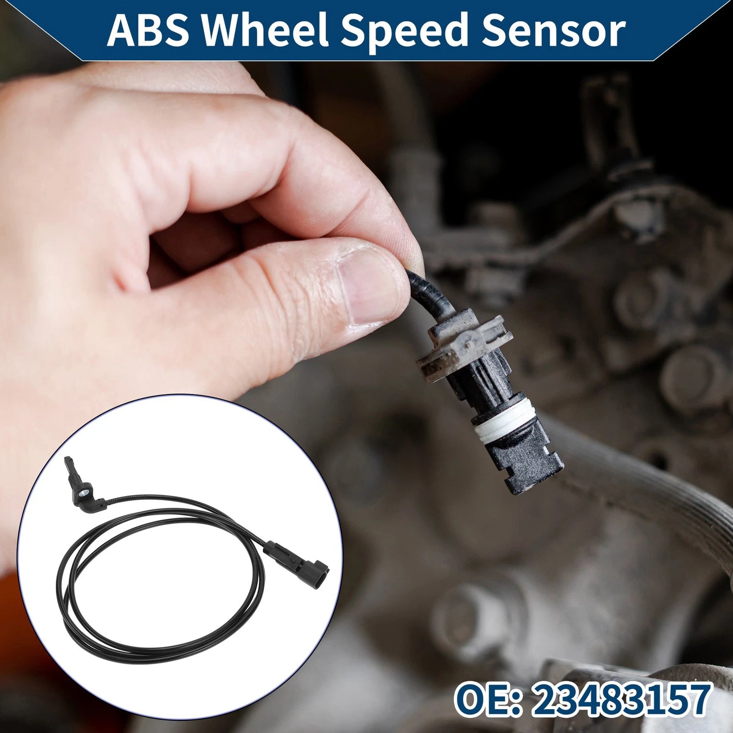 Rear Left ABS Wheel Speed Sensor for Buick Regal (2014–2017)