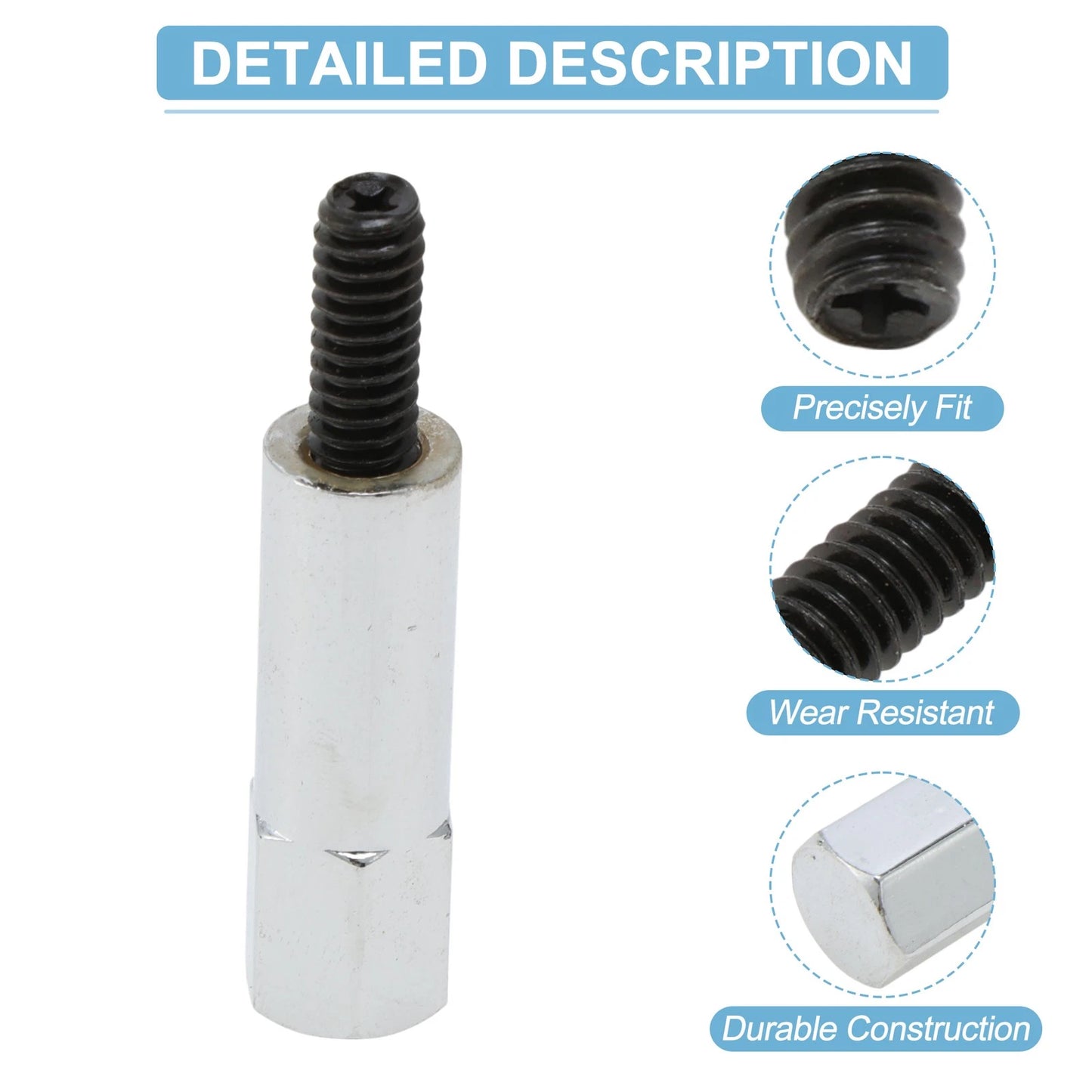 Valve Cover Bolt Hex Head for Jeep CJ5 1965-1983 (2 x 304 360 390 401 Engine)