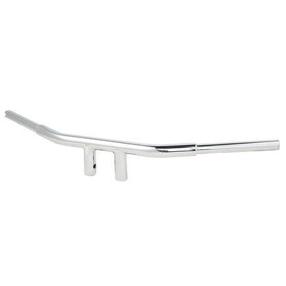 1 1/4" Fat Chrome 4" Rise T-Bar Handlebar for Harley Sportster Dyna (2004-2023)
