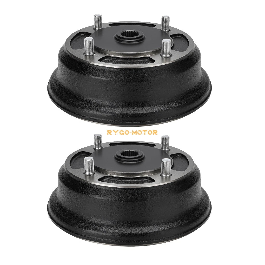 2 x Rear Brake Drum Hub for Kawasaki Mule 3010 (2001–2008)