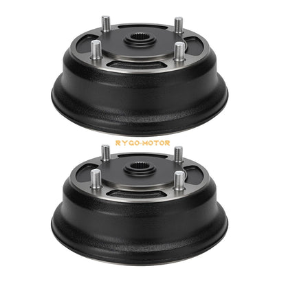 2 x Rear Brake Drum Hub for Kawasaki Mule 3010 (2001–2008)