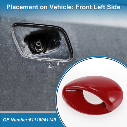 Front Left Side Bumper Headlight Washer Nozzle Cover Cap for BMW M3 (2008-2013)