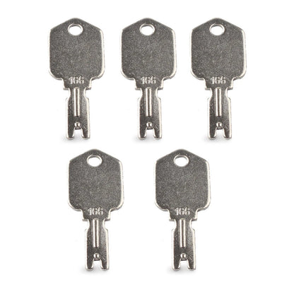 5 x Ignition Keys for Hyster 166 186304 51335040 A214062 Forklift