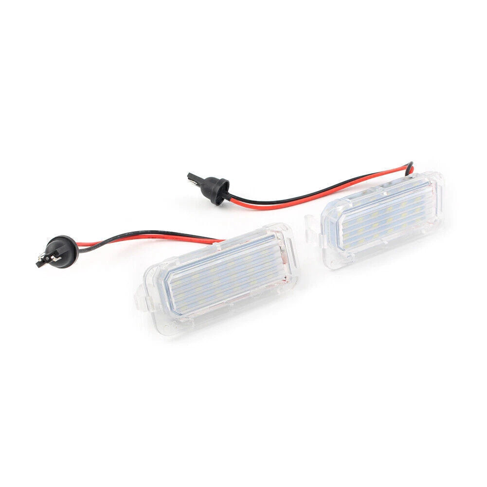 18 SMD LED License Plate Lights for Ford Fiesta, Focus, C-Max, Kuga, Mondeo (2008-2023)