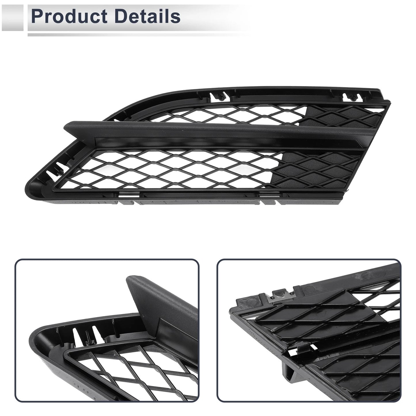 1 Pc Front Left Fog Light Grill for BMW 335i (2008-2012)