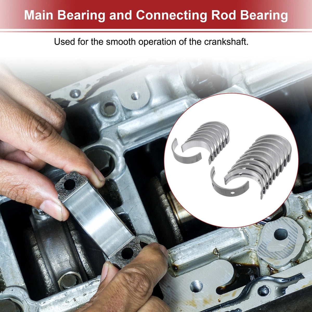 Main Bearing and Connecting Rod Bearing for Toyota Rush (2006–2018)