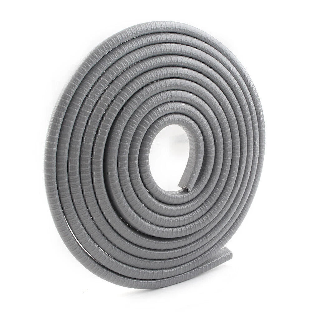 13Ft Universal Rubber Seal Trim Molding Strip for Auto Door Edge Protector Grey