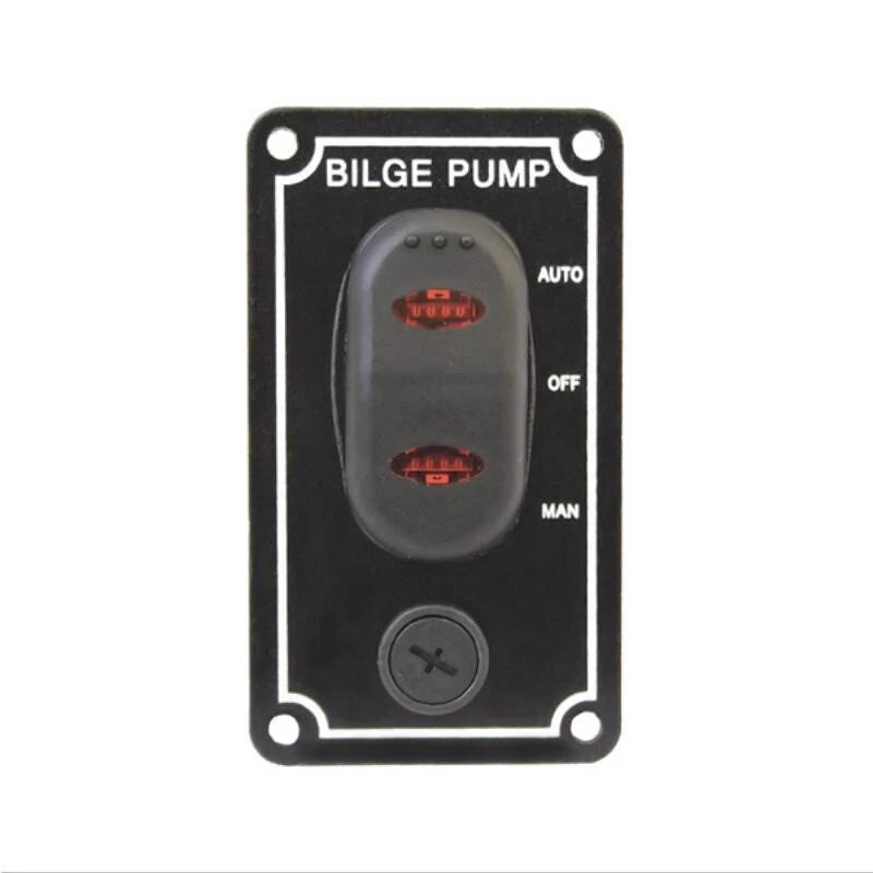 Bilge Pump Switch Panel Vertical Marine Control for Boats