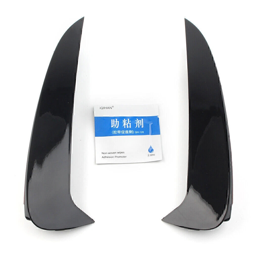 Gloss Black Rear Bumper Vent Cover for Benz E-Class Coupe (2016-2021)