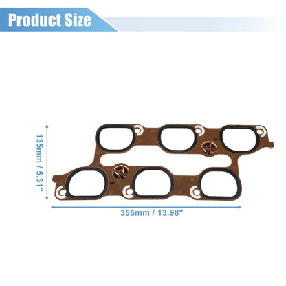 Upper Lower Intake Manifold Gasket Set for Buick and Chevy