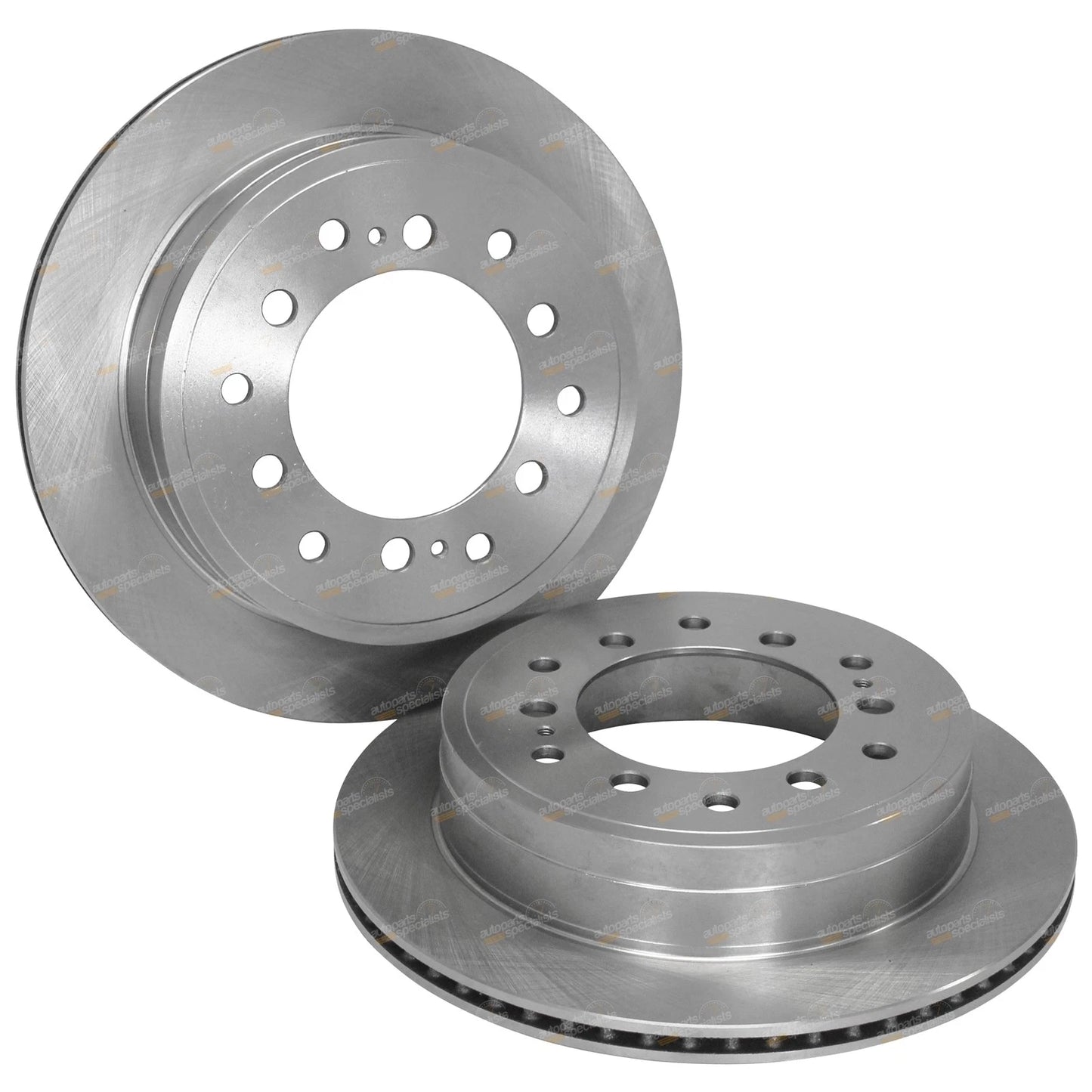 2 x Rear Disc Brake Rotors for Toyota FJ Cruiser GSJ15 V6 4.0L (2011–2016)