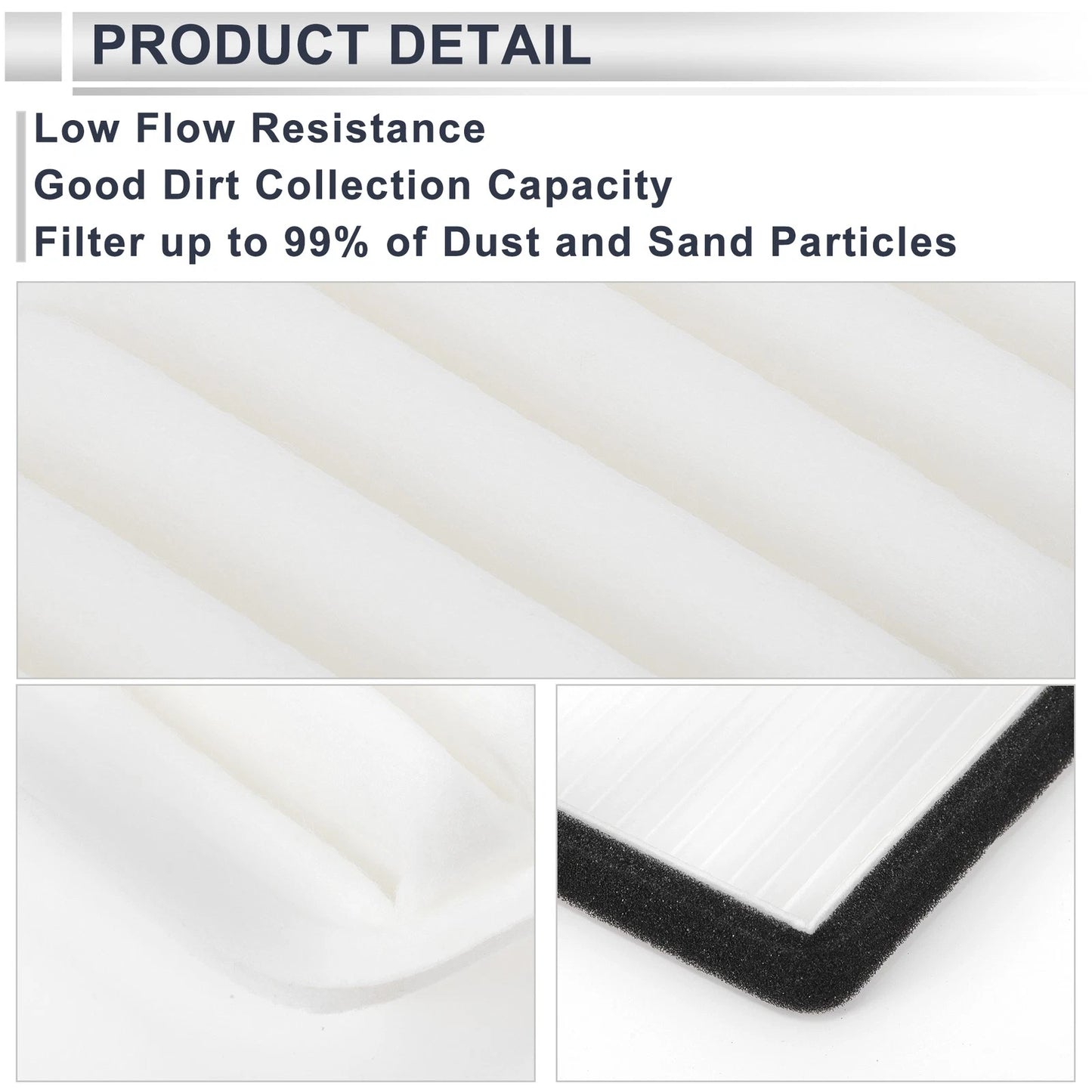 Engine Cabin Air Filter Combo for Toyota RAV4 2.4L (2001-2005)