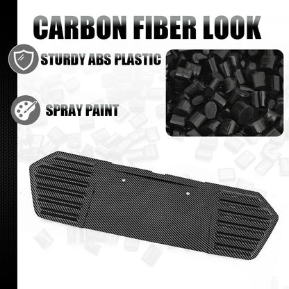 ABS Rear License Plate Frame Carbon Fiber Black for Corvette C8 (2020-2024)