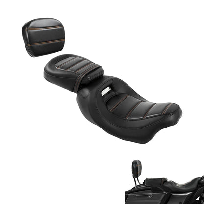 Seat & Backrest Pad for Harley CVO Street Glide (2009-2023)