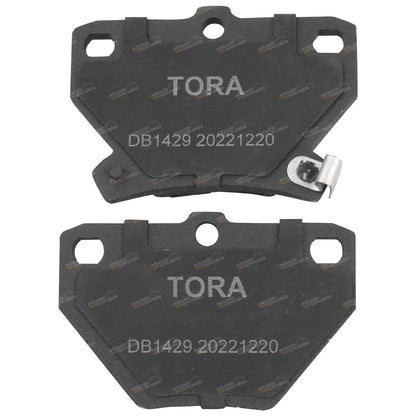 Rear Brake Pad Set for Toyota Prius (2001–2004)