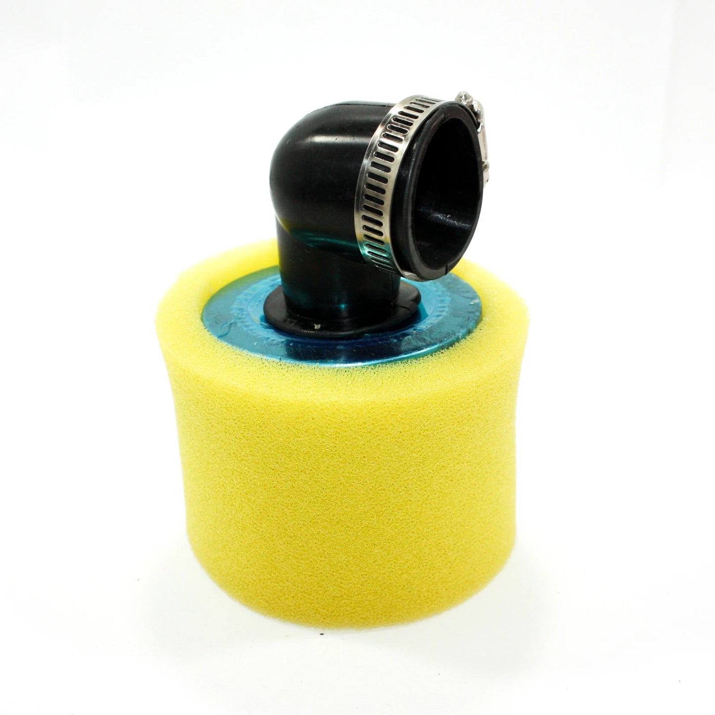 35mm Yellow 90�� Angled Air Filter Pod for PIT QUAD DIRT BIKE ATV