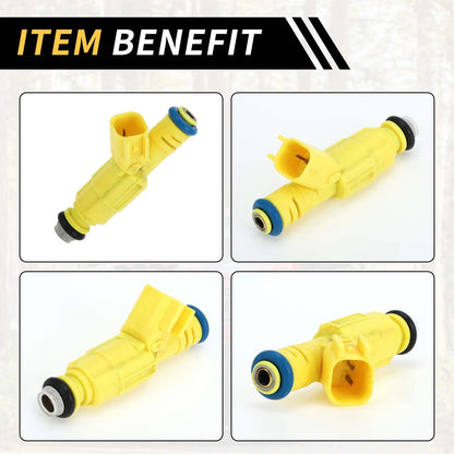 Fuel Injector Nozzle 4 Holes Yellow for Ford Ranger (2004-2006)
