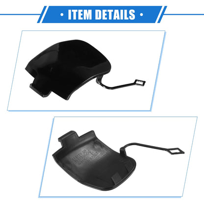 Black Front Bumper Tow Hook Covers for Mini Cooper (2014-2018)
