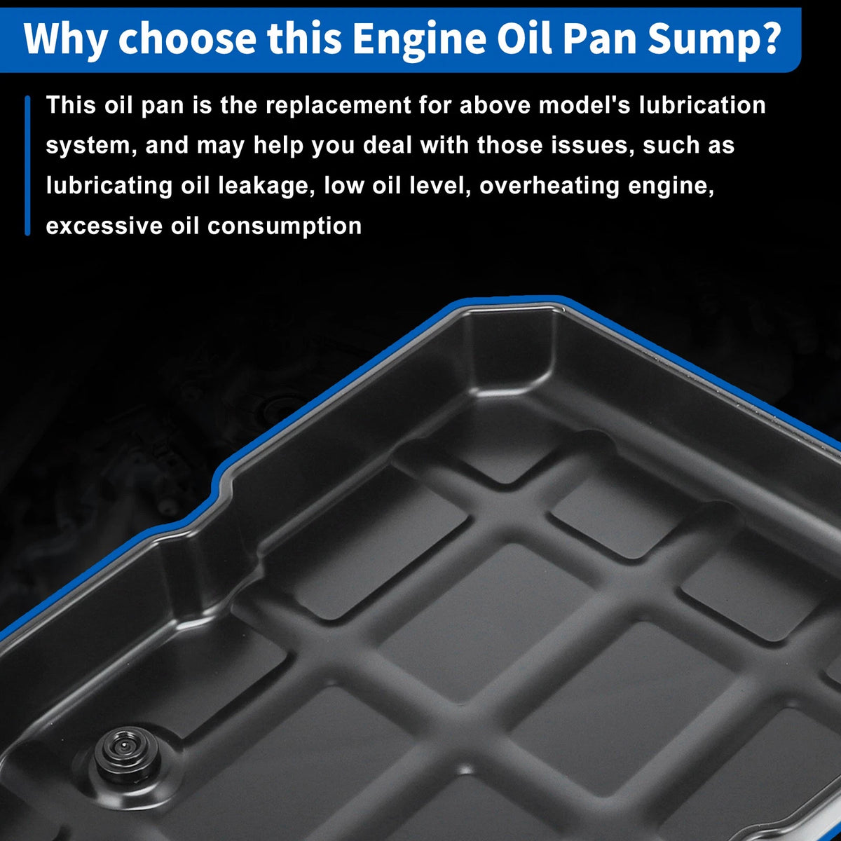 Transmission Oil Pan Kit with Oil Filter for Chrysler 300 (2005-2014)