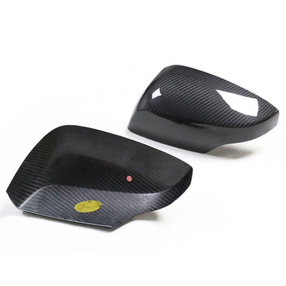 100% Carbon Fiber Stick-on Side Mirror Caps Trim For Subaru WRX STI 2015-2021