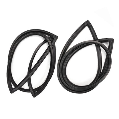 Windshield Rubber Seal Weatherstrip Set Front Rear Fits DATSUN NISSAN 510 D11