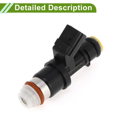 Fuel Injector 16450R40A01 for Honda Civic Si 2012-2015 (1 Pc) Black