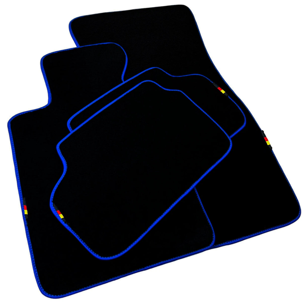 AutoWin Black Floor Mats for BMW 6 Series E24 Coupe (1976-1989)